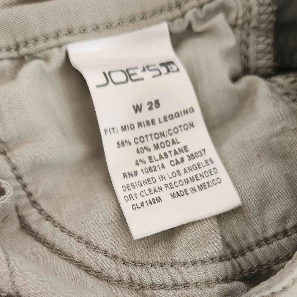 Joe's Jeans Women's Mid Rise Jeggings - Sage Olive - Picture 8 of 8